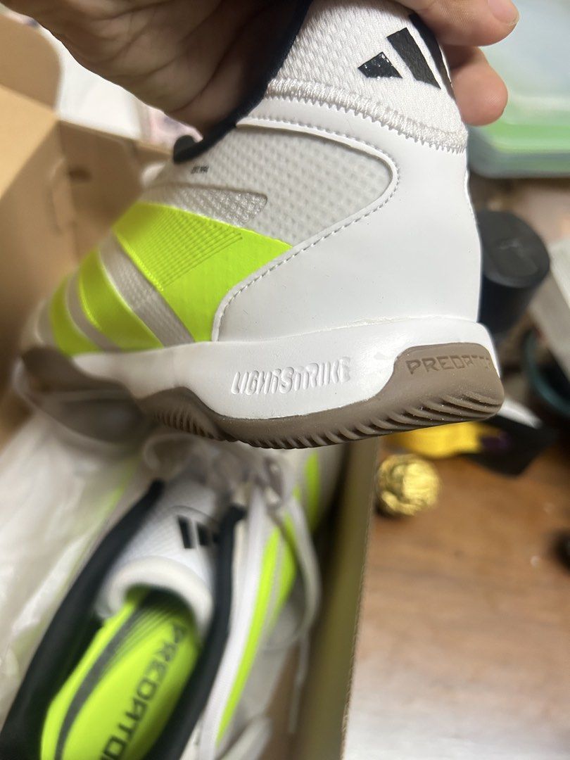 Adidas Predator League In (Category: Sneakers) located in Manila. Submitted by decluttr.corner (Listing ID 1465491000, Image 3). Description: Never been used. No receipt, with box. Mali po size na nabili :) See details and size on media uploaded .