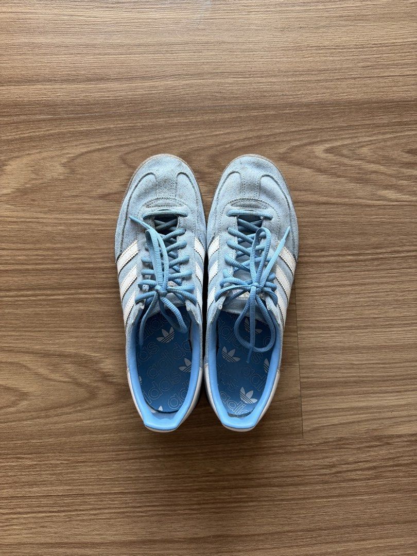 adidas spezial (Category: Casual Shoes) located in Makati City. Submitted by open_____closet (Listing ID 1465385955, Image 1). Description: adidas spezial in baby blue size 9.5 8.5/10 condition -- dirt stains, no drags pair only 1500 repriced from 3k.