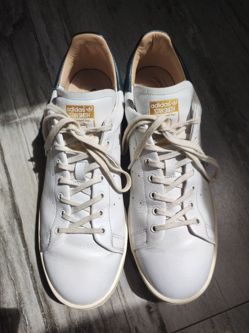 Adidas Stan Smith Lux Leather Shoes - 10.5 (Category: Casual Shoes) located in Dasmarinas. Submitted by acesteve (Listing ID 1465393349, Image 2). Description: For decluttering, bawas gamit In good condition, no issues With original box Loc: Dasma, Cavite MOP: Gcash.