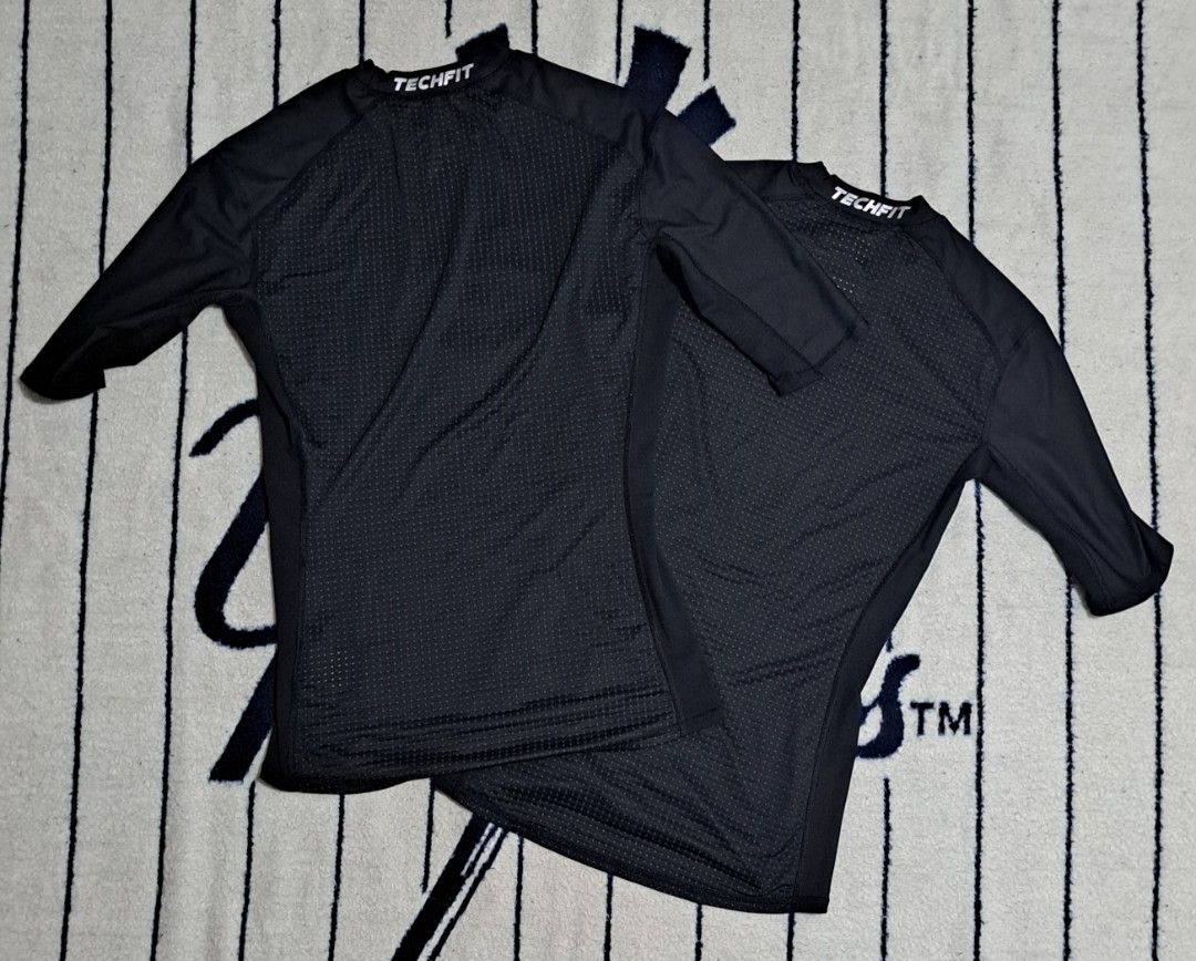 Adidas techfit (Category: Activewear) located in Baguio. Submitted by thriftfit17 (Listing ID 1465520969, Image 2). Description: adidas techfit size L and XL very good condition both php 500 each plus sf get both 1k freeship dm if interested 🤙.