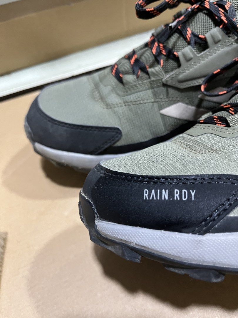 ADIDAS TERREX ANYLANDAR r.rdy (9.5US) (Category: Casual Shoes) located in Quezon City. Submitted by eugxp (Listing ID 1465450831, Image 3). Description: Used twice on hikes. Good grip and rain-ready. They have a good insole and are good for hiking. No other issues aside from needing to be cleaned. These are my personal shoes, and I no longer wear them. I also need to declutter. Selling for 3,000. If you read this, the lowest price is 2,500. .