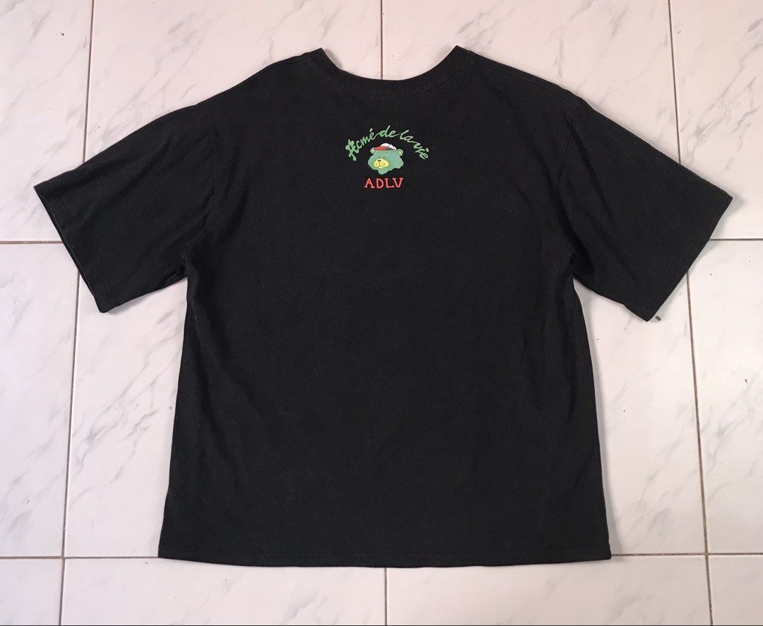 ADLV Bear (Category: Tshirts & Polo Shirts ) located in Davao. Submitted by frnzy05 (Listing ID 1465528870, Image 2). Description: ADLV bear (off) Size - Medium Width - 22 Length - 26 Issues - None Color rate - 9/10 Condition - Very good 249 + sf.