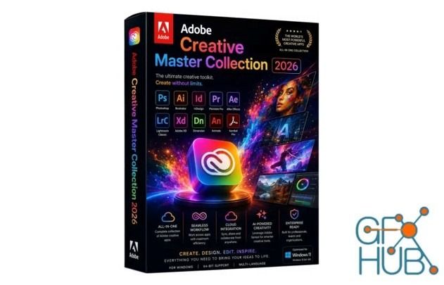 Adobe Creative Master Collection 2026 Fully Activated (Category: Software) located in Quezon City. Submitted by joel.buyan (Listing ID 1465395741, Image 2). Description: Adobe Master Collection 2026 v5 | Free Adobe software suite What's included in Adobe CC 2026? Adobe Acrobat Pro Adobe Acrobat Pro Adobe After Effects Adobe Animate Adobe Audition Adobe Bridge Adobe Character Animator Adobe Dimension Adobe Dreamweaver Adobe Fresco Adobe Illustrato