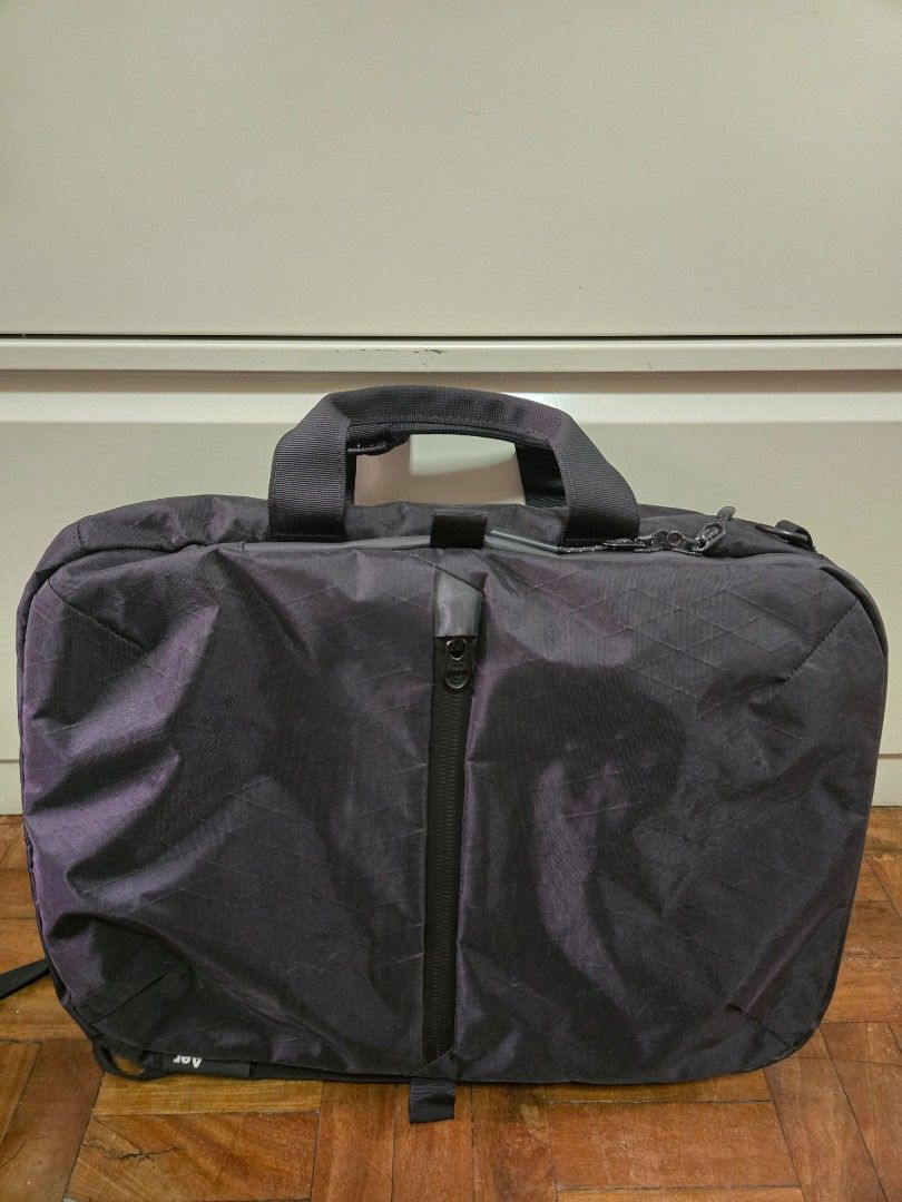 AER flight pack 3 X-pac (GENUINE) (Category: Backpacks) located in Manila. Submitted by cl1988 (Listing ID 1465397074, Image 1). Description: "Genuine" AER flight pack 3 (X-pac) ** Bought from Aer online ** This is not replica Aer that can be bought from local e-commerce shops ** Genuine AER has a silverish tone to the logo (not white). see photos SRP is PHP 13,600 + shipping Selling for 10,000 only Rarely used. No issues. Will pass as new rfs - 