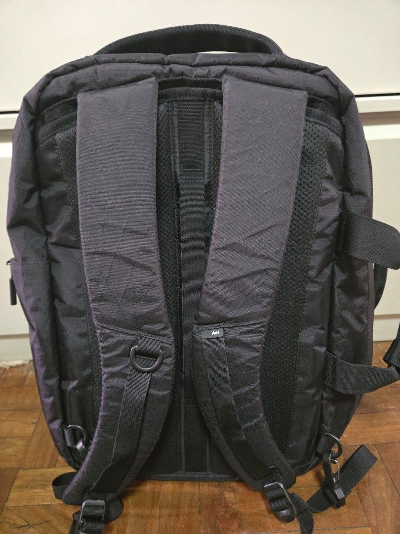 AER flight pack 3 X-pac (GENUINE) (Category: Backpacks) located in Manila. Submitted by cl1988 (Listing ID 1465397074, Image 3). Description: "Genuine" AER flight pack 3 (X-pac) ** Bought from Aer online ** This is not replica Aer that can be bought from local e-commerce shops ** Genuine AER has a silverish tone to the logo (not white). see photos SRP is PHP 13,600 + shipping Selling for 10,000 only Rarely used. No issues. Will pass as new rfs - 