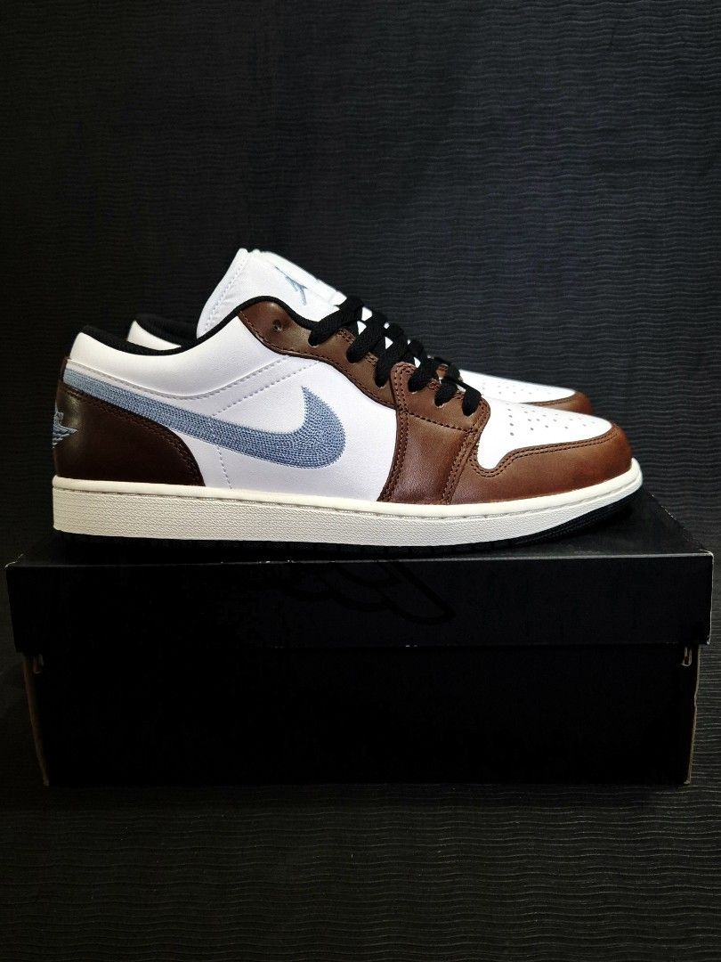 Air Jordan 1 Low SE 'Brown Blue Grey' (Category: Sneakers & Footwear) located in Manila. Submitted by jrtgunao32451 (Listing ID 1465393136, Image 3). Description: ▪︎Php 4,500 (Below SRP Php 7,895) ▪︎Size: 9.5 US | 10 US Men's ▪︎Brand new with OG box ▪︎Proof of previous transactions: 📌 Follow us on FB and IG: jjcsoles 📌 ▪︎Mode of Payment: Gcash /BPI /BDO 🚚 Lalamove / LBC (Shipping fee will be shouldered by the buyer) 📍Meet-up (Near LRT2 Antipo