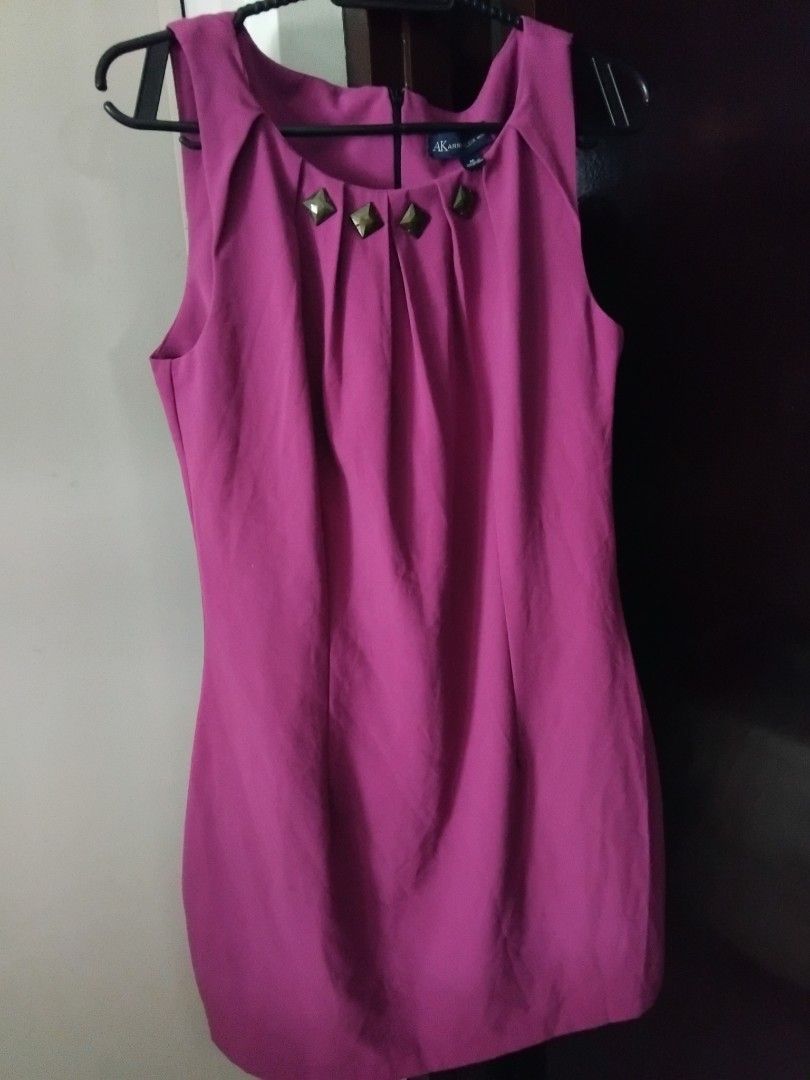 ANNE KLEIN RED VIOLET DRESS (Category: Dresses) located in Las Pinas. Submitted by leo8840 (Listing ID 1465481841, Image 1). Description: Good condition Bought online.