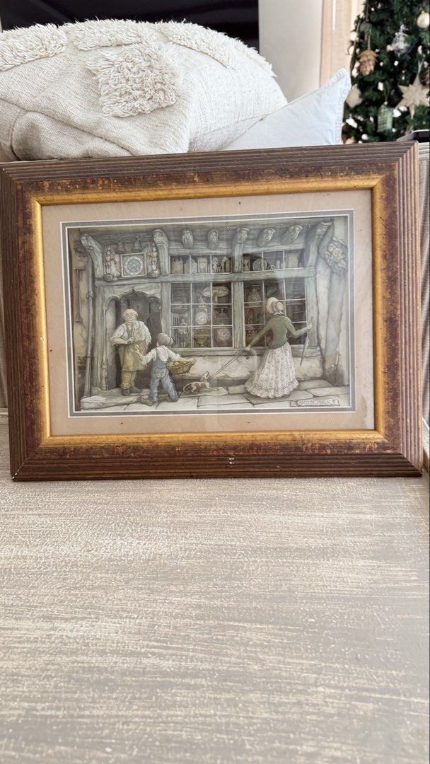 Anton Pieck Framed Print (Category: Art & Prints) located in Manila. Submitted by pinklilo (Listing ID 1465405239, Image 1). Description: for take all only .