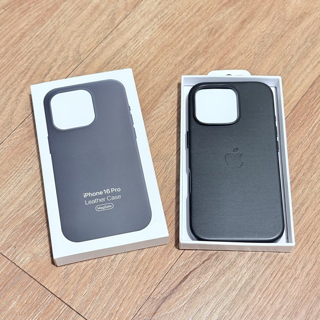 Apple iphone 16 pro leather case (Category: Cases & Sleeves) located in Paranaque City. Submitted by qwerein (Listing ID 1465502687, Image 1). Description: Product: Black Leather Case designed for iPhone 16 Pro - Features: Built-in MagSafe compatibility for easy wireless charging - Condition: Brand new Not original.