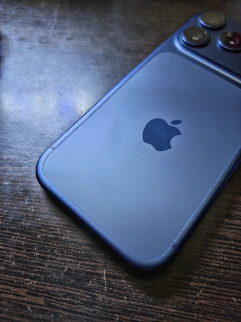 Apple iPhone Blue (Category: Cases & Sleeves) located in Cainta. Submitted by ipotchgadget (Listing ID 1465448568, Image 3). Description: for sale or swap apple iPhone 17Pro 256gb Factory Unlock NTC - Color: Blue - Camera: Triple camera setup - Condition: Clean body, no major scratches - Battery Health: 89% (371 cycle counts) - Status: Factory unlocked, wiped, and ready for setup package: unit charger case meet up - Pasig area nearby - other plac