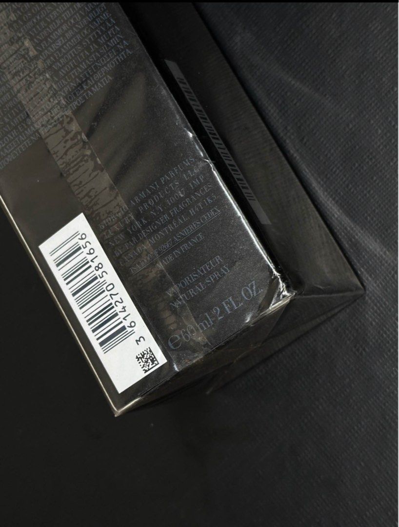 ARMANI CODE PROFUMO (Category: Fragrance & Deodorants) located in Rizal. Submitted by fougere_ (Listing ID 1465545549, Image 3). Description: I am selling my spare bottle 100% authentic, factory-sealed bottle of the original Armani Code Profumo (60ml) 2016 . While the newer version of the Code EDP leans toward a simpler profile, this 2017 production (Batch: 38PNO0) retains the fuller, deeper composition of the original release, with its signature