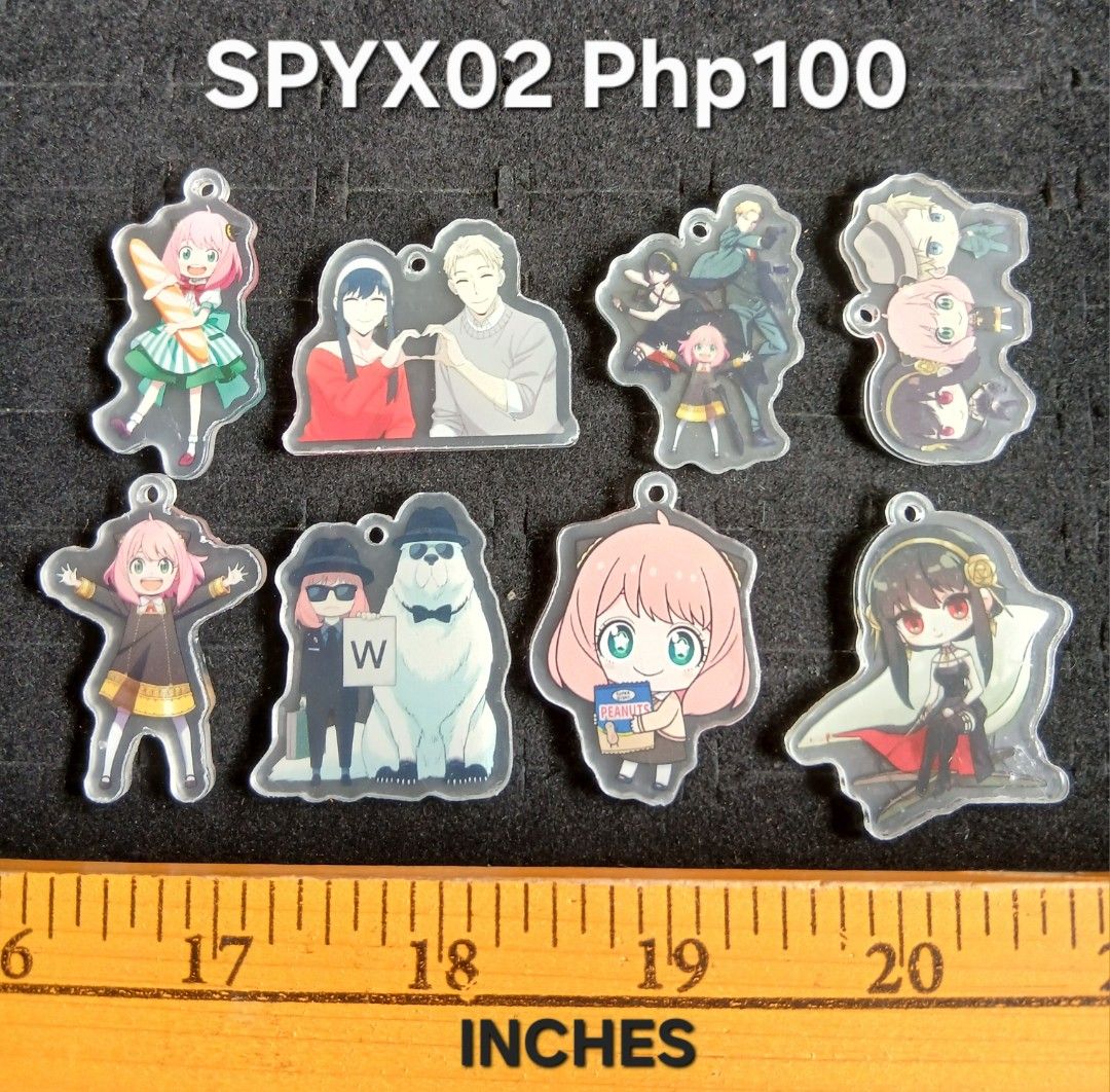 ASSORTED CHARACTER ACRYLIC CHARMS FOR DIY (Category: Handmade Craft) located in Cavite. Submitted by jiearah.online.shop (Listing ID 1465416692, Image 3). Description: ASSORTED ACRYLIC CHARMS SET Selling as is. ACTUAL ITEM ON PHOTO. Price indicated on each photo. PER SET PO,NOT PER PIECE. Kung ano po ang nasa photo,yun po ang magkakasama. Non Character and Character Design : Bear, Horse, Cat, Clover, Ribbon, Letters, Heart, Starbucks, Chococat, C