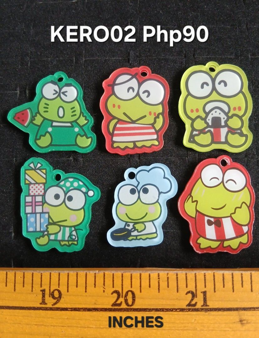 ASSORTED CHARACTERS ACRYLIC CHARMS FOR DIY (Category: Other Stationery & Craft) located in Cavite. Submitted by jiearah.online.shop (Listing ID 1465451294, Image 2). Description: ASSORTED ACRYLIC CHARMS SET Selling as is. ACTUAL ITEM ON PHOTO. Price indicated on each photo. PER SET PO,NOT PER PIECE. Kung ano po ang nasa photo,yun po ang magkakasama. Non Character and Character Design : Bear, Horse, Cat, Clover, Ribbon, Letters, Heart, Starbucks, 