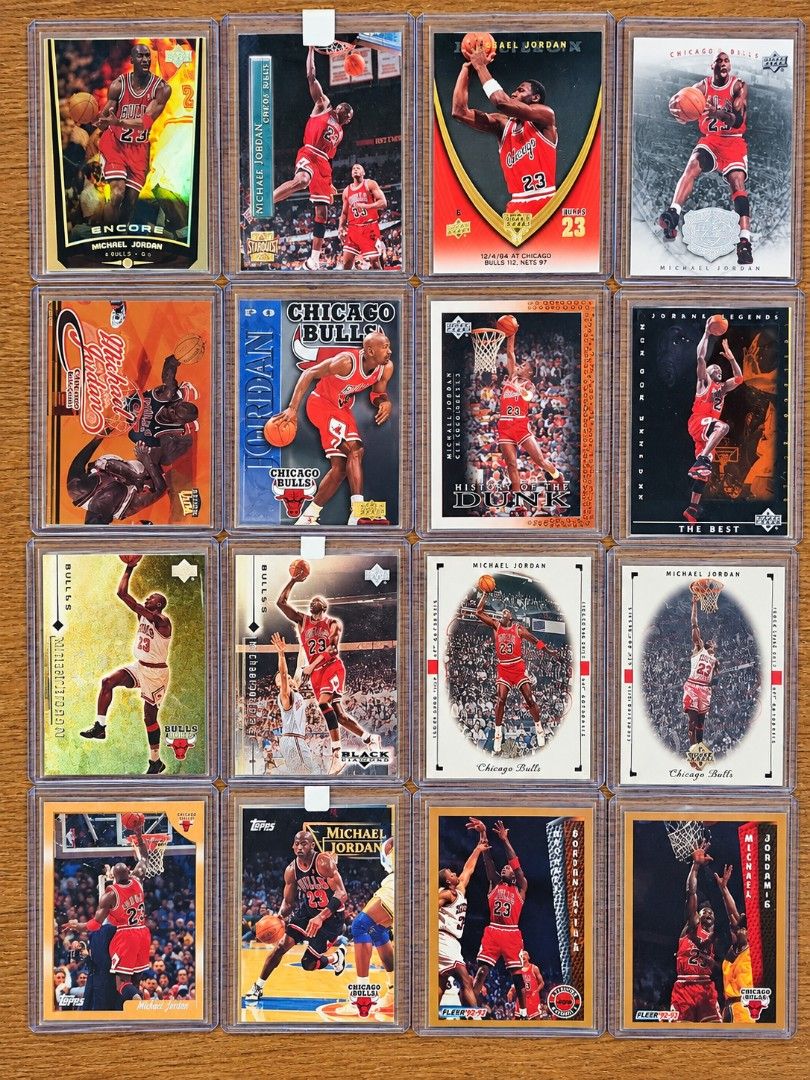 Assorted characters (Category: Raw Singles) located in Manila. Submitted by kg613 (Listing ID 1465488348, Image 2). Description: take all free 90's nba card and 200+ cards.