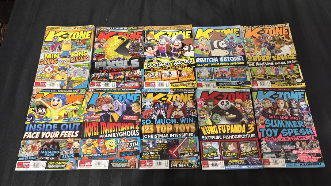 Assorted K Zone Magazines (Category: Magazines) located in San Juan City. Submitted by frnzong (Listing ID 1465505453, Image 1). Description: Assorted K Zone Magazines ₽100 each Check 3rd pic for inventory Greenhills San Juan .