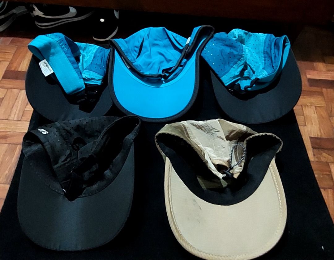 Assorted Running Caps and Visor Bundle (Category: Caps & Hats) located in Legazpi City. Submitted by street_uniform (Listing ID 1465543407, Image 2). Description: - 180 each. - Bundle includes 5 running hats and visors - Premium brands: Diadem, Ciele Athletics, and Sprints - Breathable mesh panels keep you cool during workouts - Adjustable back straps for a custom, secure fit - Ideal for marathons, trail runs, and daily training - Sold as a compl