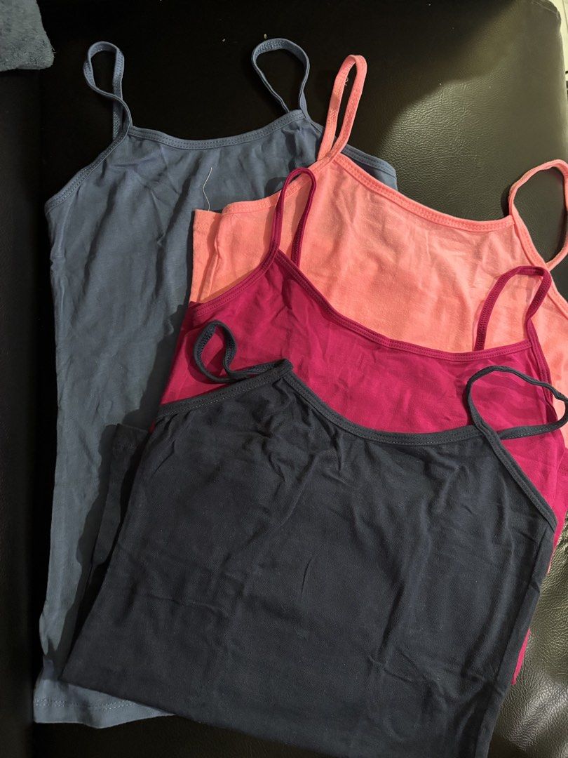 Assorted tank tops (Category: Sleeveless) located in Quezon City. Submitted by den.declutters (Listing ID 1465455056, Image 2). Description: .