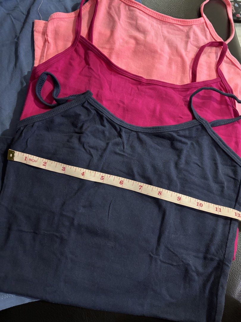Assorted tank tops (Category: Sleeveless) located in Quezon City. Submitted by den.declutters (Listing ID 1465455056, Image 3). Description: .