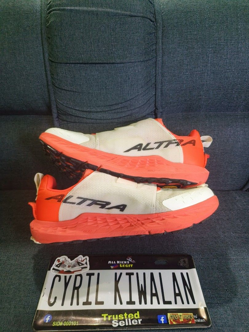 Authentic Altra Boa Trail Running Shoes (Category: Sneakers) located in Baguio. Submitted by ckiwalan (Listing ID 1465460296, Image 3). Description: For sale Authentic Like new condition Minimal signs of use only No issue Thick outsole Lightweight Soft and comfy Baguio city can ship nationwide.