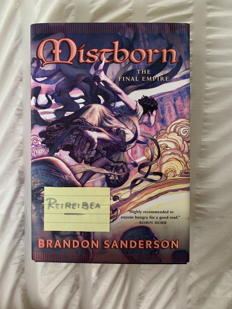 Authentic Amazon-Bought Hardbound Book: Mistborn The Final Empire by Brandon Sanderson (Category: Storybooks) located in Angono. Submitted by reireibea (Listing ID 1465456969, Image 2). Description: Mistborn: The Final Empire by Brandon Sanderson - Hardbound edition - Readability: Clean overall read with completely clear and legible text - Purchased from Amazon - 2 pcs available - Price is negotiable - Original Price: $35 - Perfect for readers/bo