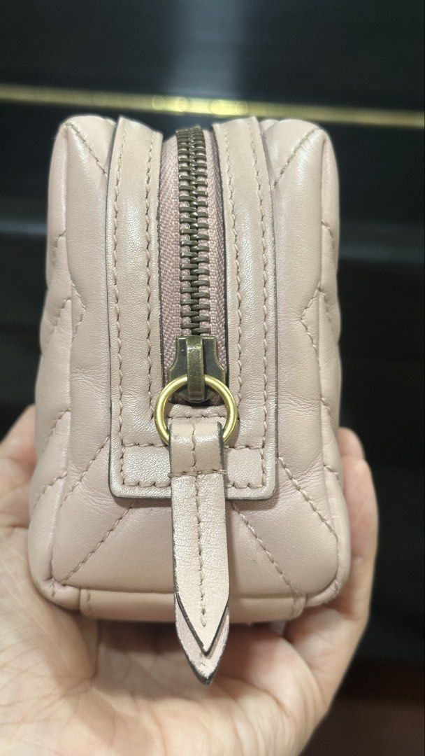 Authentic Gucci Marmont Pouch (Category: Luxury Bags & Wallets) located in Las Pinas. Submitted by marshmallowmax (Listing ID 1465394235, Image 3). Description: Guaranteed Authentic! Excellent used! Minimal signs of usage With dustbag and card.