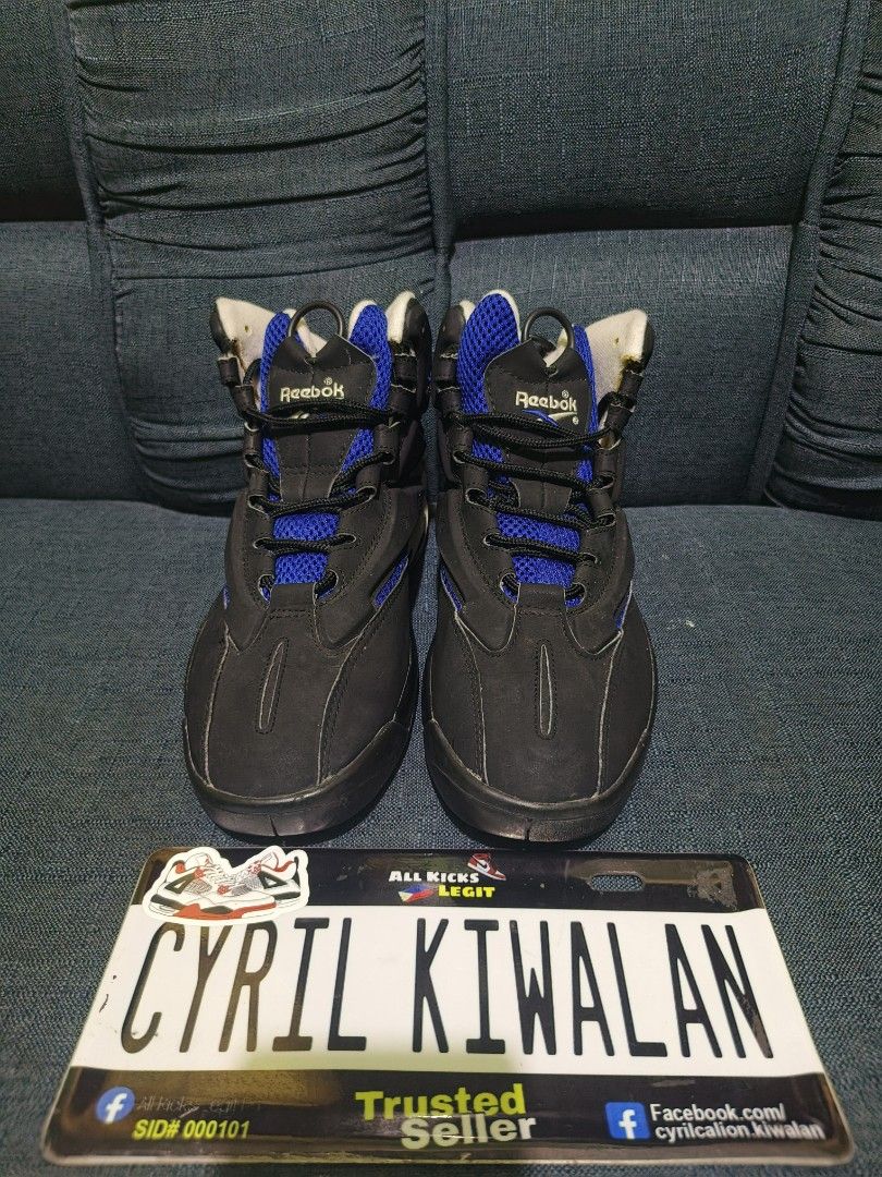 Authentic Retro Reebok The Blast Orlando Vin Axel (Category: Sneakers) located in Baguio. Submitted by ckiwalan (Listing ID 1465459932, Image 3). Description: For sale Authentic Excellent condition Signs of use only No sole separation Playable No major issue Baguio City can ship nationwide.