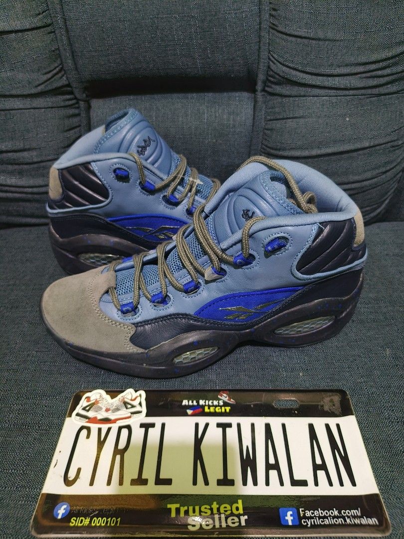 Authentic Retro Vintage Reebok Allen Iverson Question Mid Stash (Category: Sneakers) located in Baguio. Submitted by ckiwalan (Listing ID 1465458850, Image 2). Description: For sale Authentic Deadstock condition No issue Unused pair Baguio city can ship nationwide.