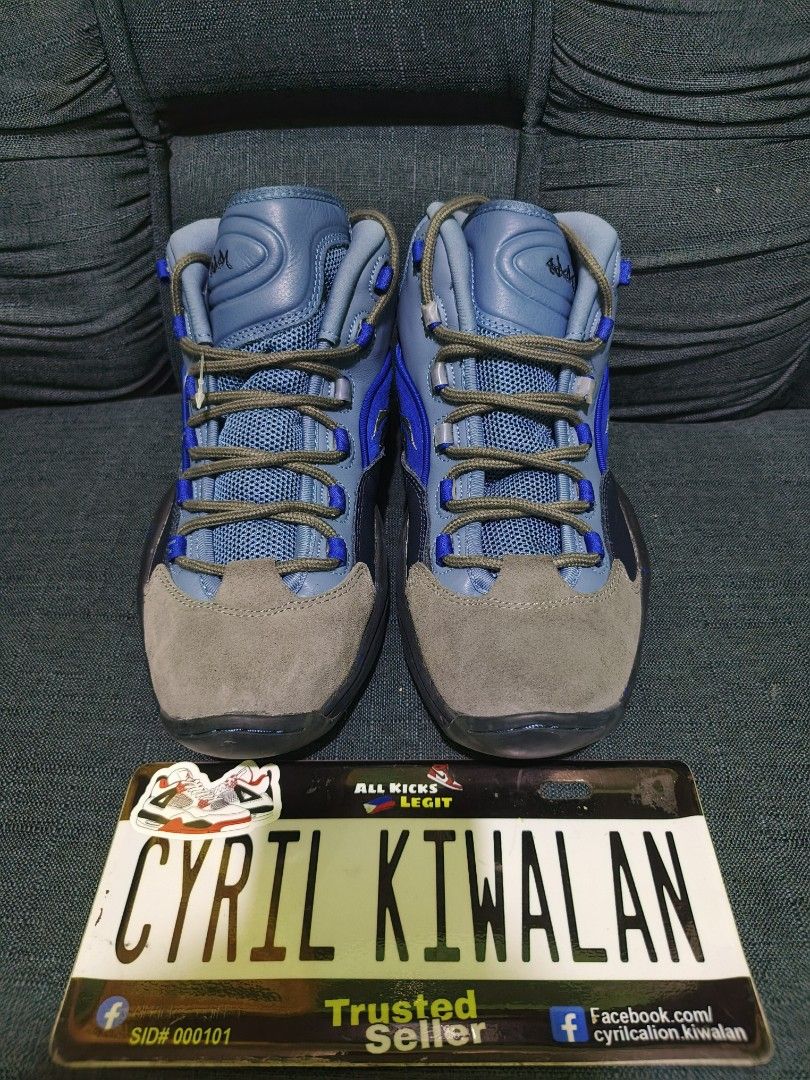 Authentic Retro Vintage Reebok Allen Iverson Question Mid Stash (Category: Sneakers) located in Baguio. Submitted by ckiwalan (Listing ID 1465458850, Image 3). Description: For sale Authentic Deadstock condition No issue Unused pair Baguio city can ship nationwide.