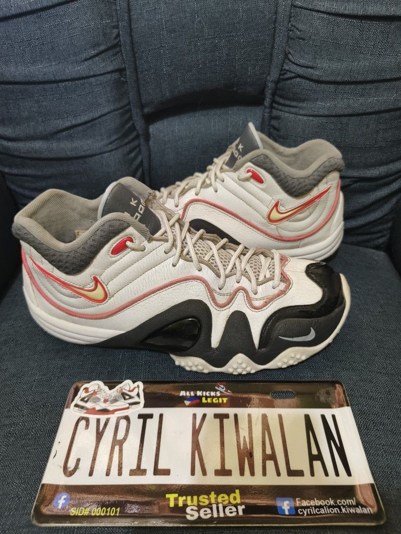 Authentic Vintage Nike Jasok Kidd Uptempo 5 (Category: Sneakers) located in Baguio. Submitted by ckiwalan (Listing ID 1465397600, Image 1). Description: For sale Authentic Very good condition Signs of use only No sole separation Vintage pair Collectors pair Baguio city can ship nationwide.
