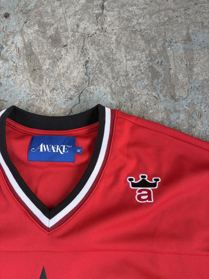 AWAKE NY SPORT JERSEY (Category: Activewear) located in Caloocan City. Submitted by teriyakijawnz (Listing ID 1465455156, Image 3). Description: Awake NY XL 27x30 legit! 📥.