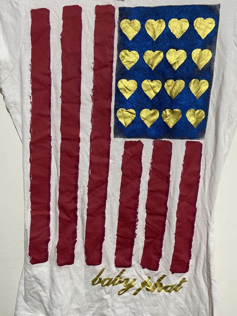 BABY PHAT FOR WOMENS (Category: Activewear) located in Cagayan de Oro. Submitted by ansasalab39908 (Listing ID 1465527303, Image 3). Description: Size M (W14xL24) Condition: Vgoodcondition Color rate:9.8/10 Flaws:None.