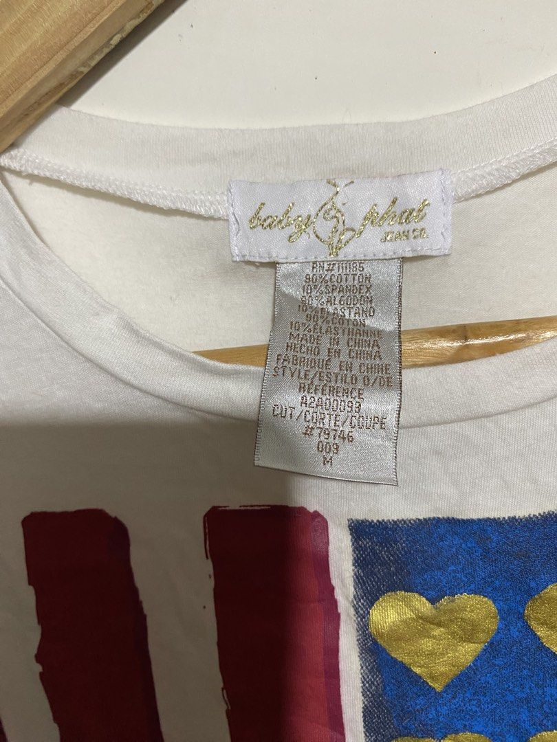 BABY PHAT FOR WOMENS (Category: Activewear) located in Cagayan de Oro. Submitted by ansasalab39908 (Listing ID 1465527303, Image 2). Description: Size M (W14xL24) Condition: Vgoodcondition Color rate:9.8/10 Flaws:None.