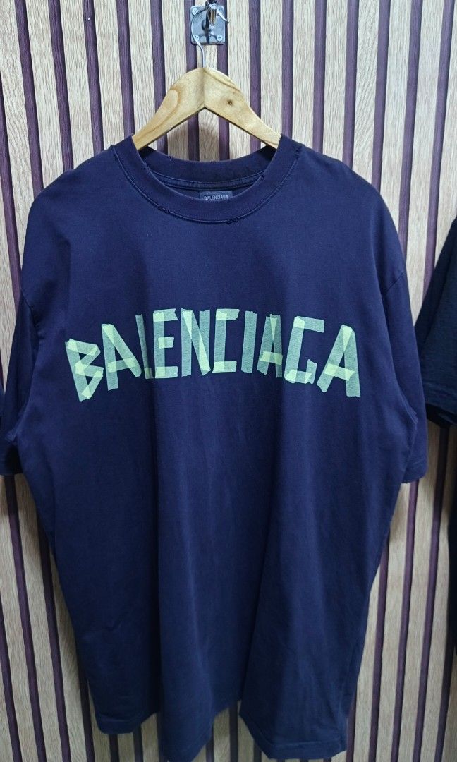 Balenciaga Tape type (Category: Activewear) located in Caloocan City. Submitted by _jerald_ (Listing ID 1465399303, Image 2). Description: Balenciaga distress xl-xxl size.