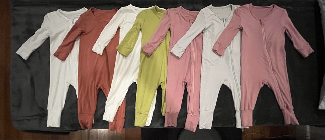 Bamboo Bodysuit / Pajama (6-12m) (Category: Babies & Kids Fashion) located in Quezon City. Submitted by catherine_yu (Listing ID 1465431489, Image 2). Description: Brand: Kids Tales Size: 6-12 months Price per piece.