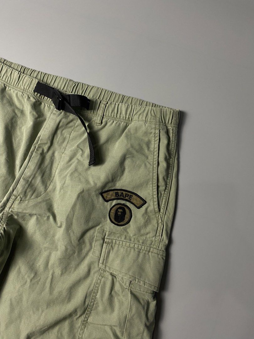 BAPE CARGO SHORT (Category: Shorts) located in San Pablo. Submitted by pj_thrifthings (Listing ID 1465543458, Image 3). Description: BAPE CARGO 6 POCKET SHORT AUTHENTIC LEGIT FLAWLESS NO ISSUES CAN DO SHIPPING WORLDWIDE/NATIONWIDE.