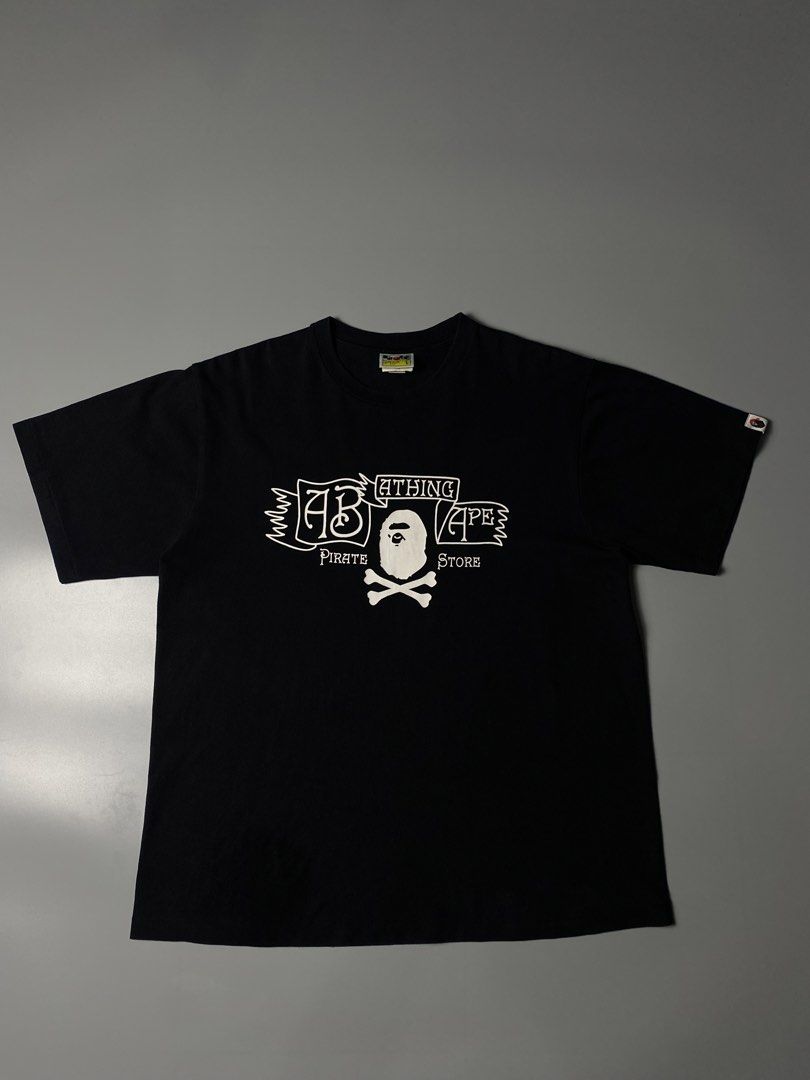 BAPE PIRATE STORE (Category: Tshirts & Polo Shirts ) located in San Pablo. Submitted by pj_thrifthings (Listing ID 1465538029, Image 1). Description: BAPE PIRATE AUTHENTIC LEGIT FLAWLESS NO ISSUES CAN DO SHIPPING WORLDWIDE/NATIONWIDE.