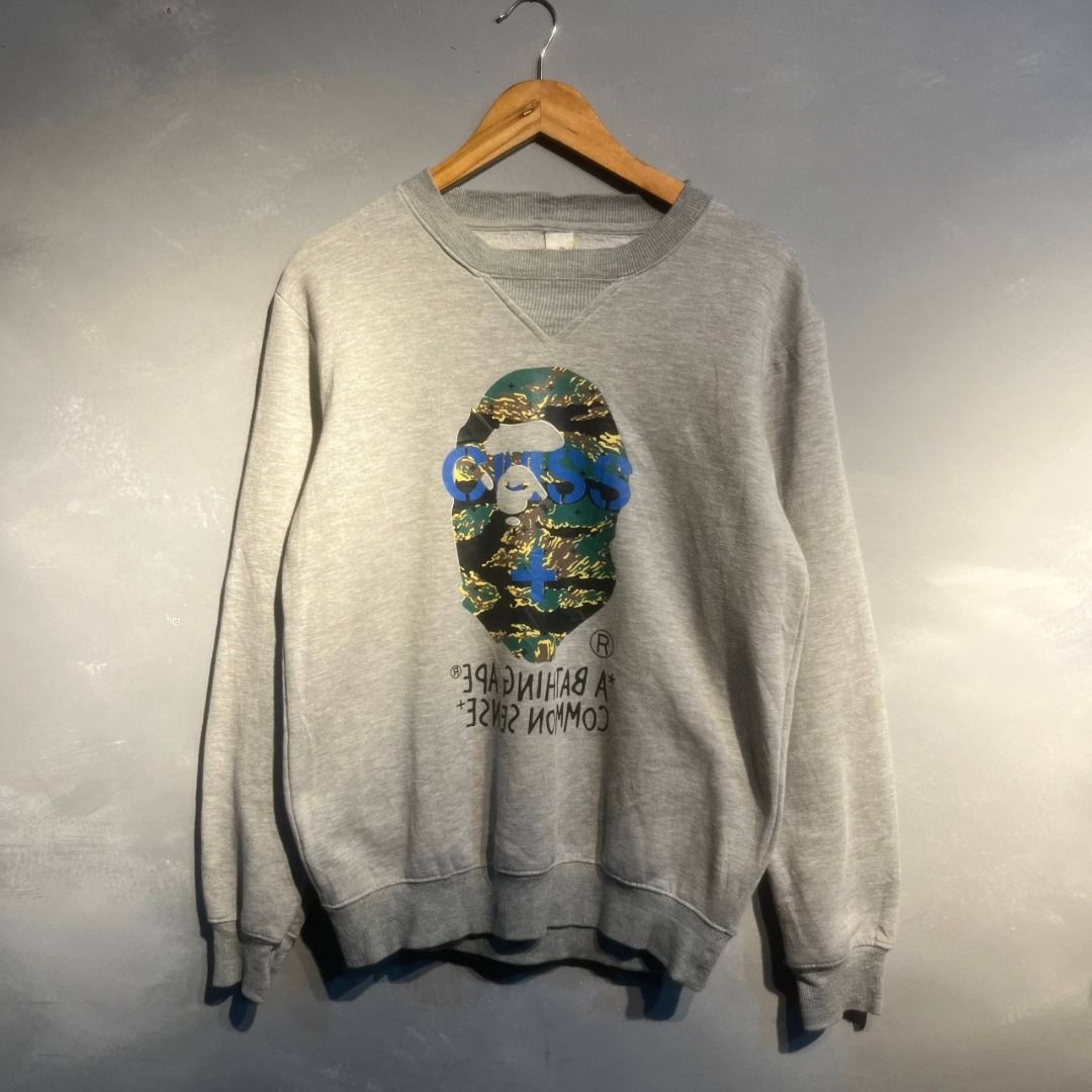 Bathing Ape x Common Sense Sweatshirt (Category: Coats, Jackets and Outerwear) located in Mariveles. Submitted by akidfromnowherethrift (Listing ID 1465479674, Image 1). Description: .