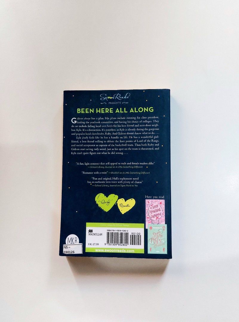 Been Here All Along by Sandy Hall (Category: Storybooks) located in Tanauan. Submitted by solanathriftph (Listing ID 1465488514, Image 2). Description: 📚 major bookshelf clean out / clearance sale ~ — RFS: decluttering my bookshelves and switching to digital books — MOP: Gcash | fast shipping *feel free to send a message if you wish to negotiate the price :).