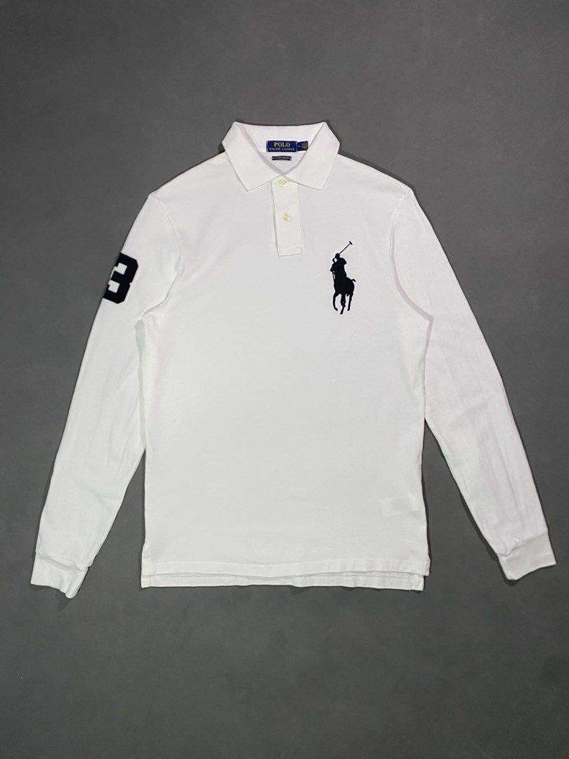 Big pony Long Sleeve RL (Category: Formal Shirts) located in Dumaguete. Submitted by darios_thrift (Listing ID 1465428295, Image 1). Description: Big pony Long sleeve RL ₱1500 + sf Dimes : 20 x 29.5 Super crispy condi Excellent to as New condition ✅ Issue : None Already washed ✅ Ready to Use ✅ Color rate : 10/10 (Color may vary due to lighting).