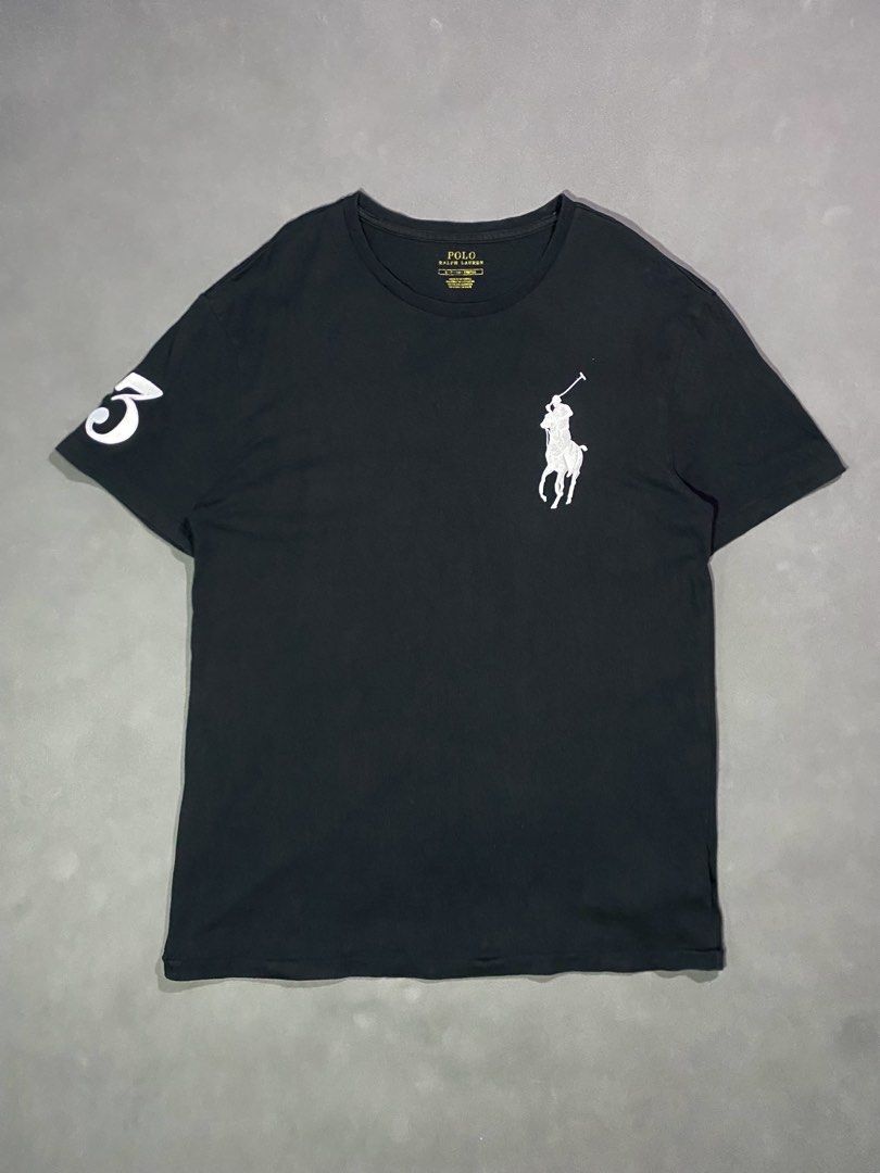 Big Pony T shirt RL (Category: Tshirts & Polo Shirts ) located in Dumaguete. Submitted by darios_thrift (Listing ID 1465428679, Image 1). Description: Big pony T shirt RL ₱450 + sf Dimes : 19.5 x 27.5 Super crispy condi Excellent condition ✅ Issue : None Need wash Color rate : 9.2/10 (Color may vary due to lighting).