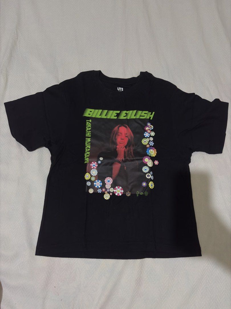 Billie Eilish Uniqlo Tee (Category: Tshirts & Polo Shirts ) located in Santa Rosa. Submitted by milky_dotss (Listing ID 1465410265, Image 1). Description: -first to pay basis -no to lowballers pls -mop: gcash | mod: j&t/lalamove/lbc -loc: Santa Rosa, Laguna .