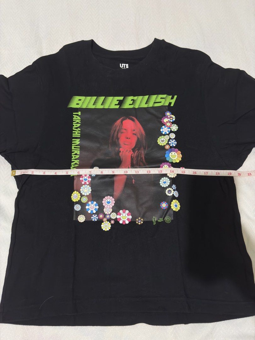 Billie Eilish Uniqlo Tee (Category: Tshirts & Polo Shirts ) located in Santa Rosa. Submitted by milky_dotss (Listing ID 1465410265, Image 2). Description: -first to pay basis -no to lowballers pls -mop: gcash | mod: j&t/lalamove/lbc -loc: Santa Rosa, Laguna .