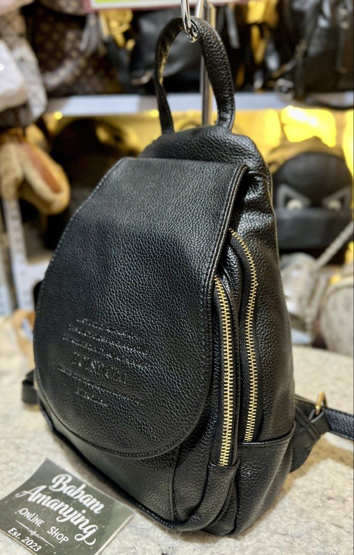 Black Egg Shaped Bp (Category: Backpacks) located in Rizal. Submitted by babamamanyingonlineshop (Listing ID 1465540839, Image 2). Description: .