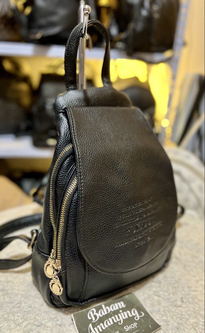 Black Egg Shaped Bp (Category: Backpacks) located in Rizal. Submitted by babamamanyingonlineshop (Listing ID 1465540839, Image 3). Description: .