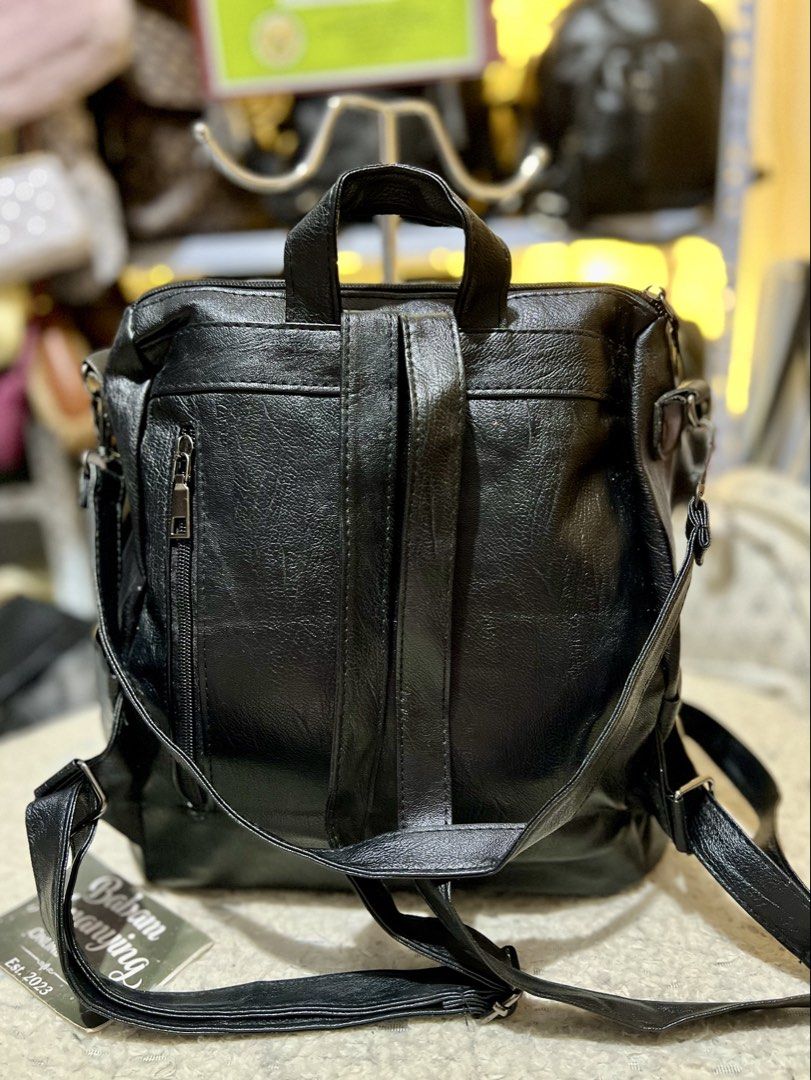 Black Large Two Way Backpack (Category: Backpacks) located in Rizal. Submitted by babamamanyingonlineshop (Listing ID 1465537390, Image 2). Description: .