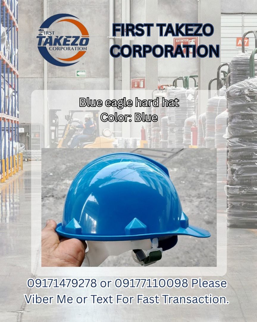 Blue eagle hard hat Color. Blue (Category: Everything Else Others) located in Manila. Submitted by joeyroque09 (Listing ID 1465390058, Image 1). Description: Blue eagle hard hat Color. Blue.