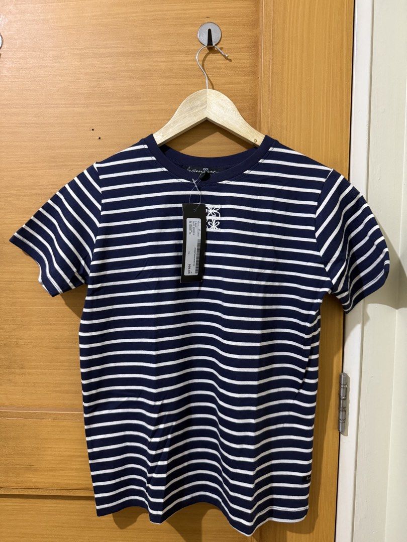 Blue-striped shirt (Category: Shirts) located in Taguig. Submitted by happy.viascloset (Listing ID 1465512035, Image 1). Description: .