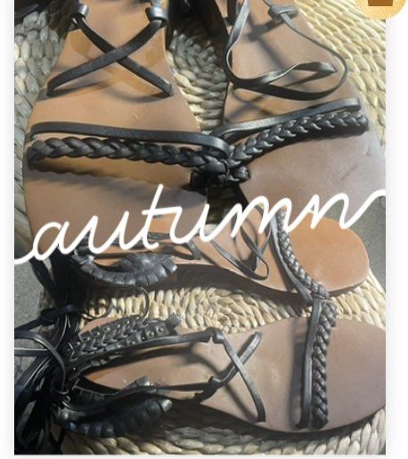 BN Strappy Sandals (Category: Sandals) located in Batangas. Submitted by norskieshoppe (Listing ID 1465518573, Image 1). Description: sz 6.5 -7 genuine leather.