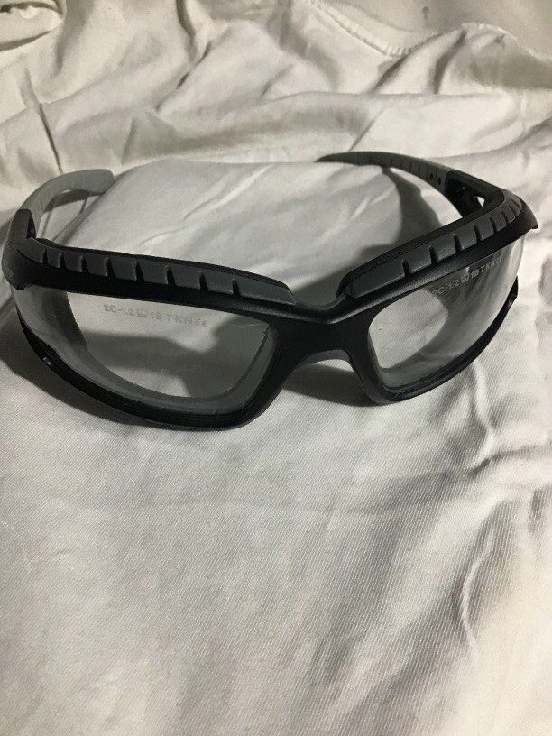 Bolle sunglass (Category: Sunglasses & Eyewear) located in Baguio. Submitted by agozun61 (Listing ID 1465493012, Image 1). Description: Bolle Trackers safety Glasses distinguished by their wraparound black frame and clear polycarbonate lenses..