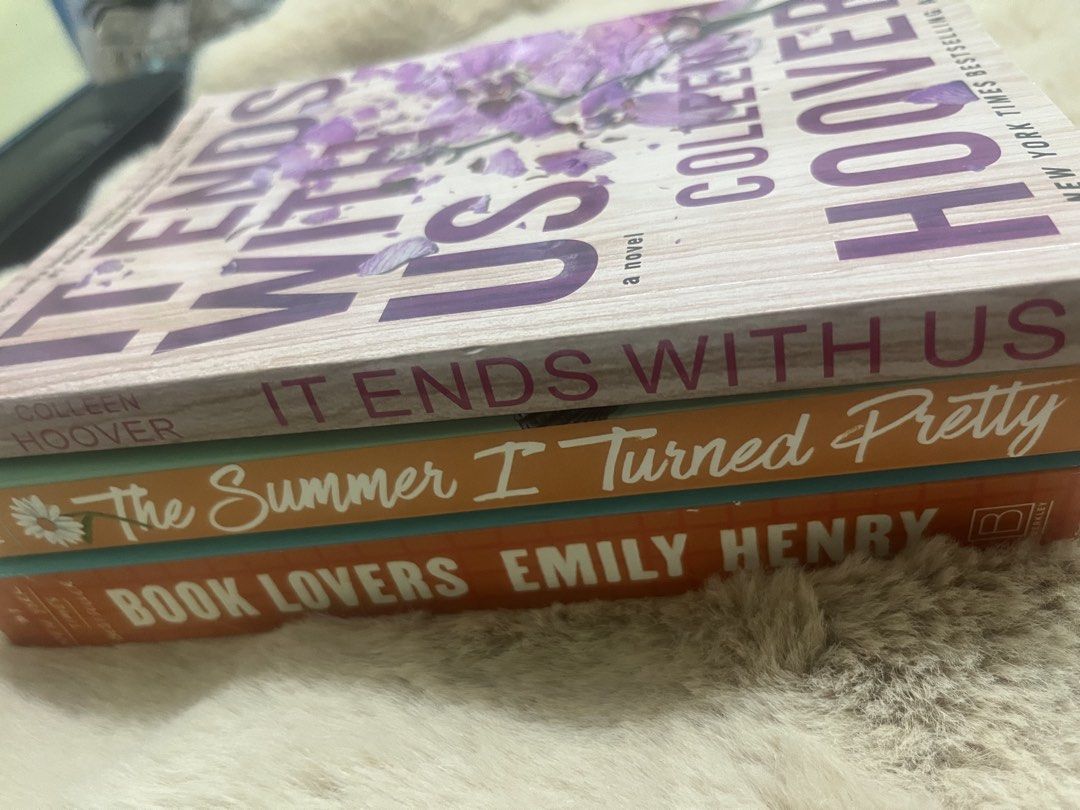 Book Lovers TSITP It ends with us [Book SET] Romance (Category: Storybooks) located in Manila. Submitted by thelineshopp (Listing ID 1465543432, Image 2). Description: Book Lovers & TSITP = orig (bought fullybooked) It ends with us = reprint (only for 100) .